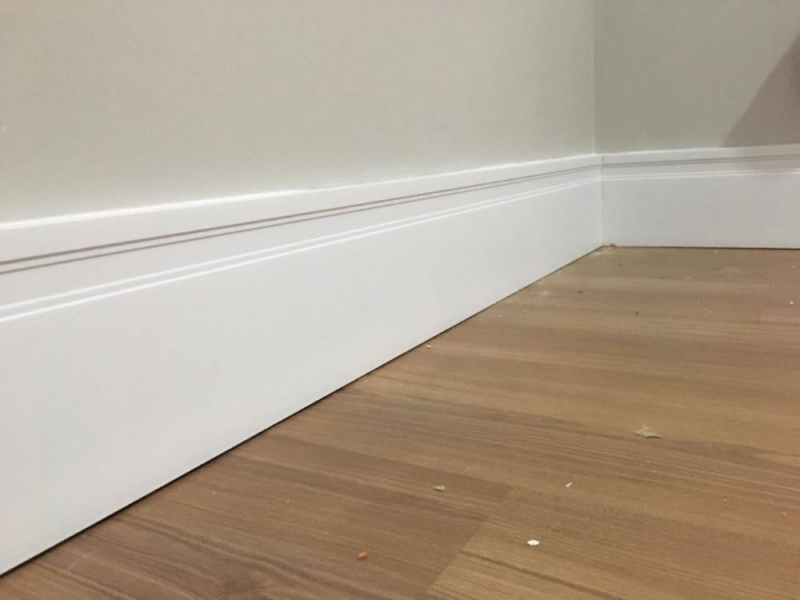 Rodapé Mdf Ultra Branco