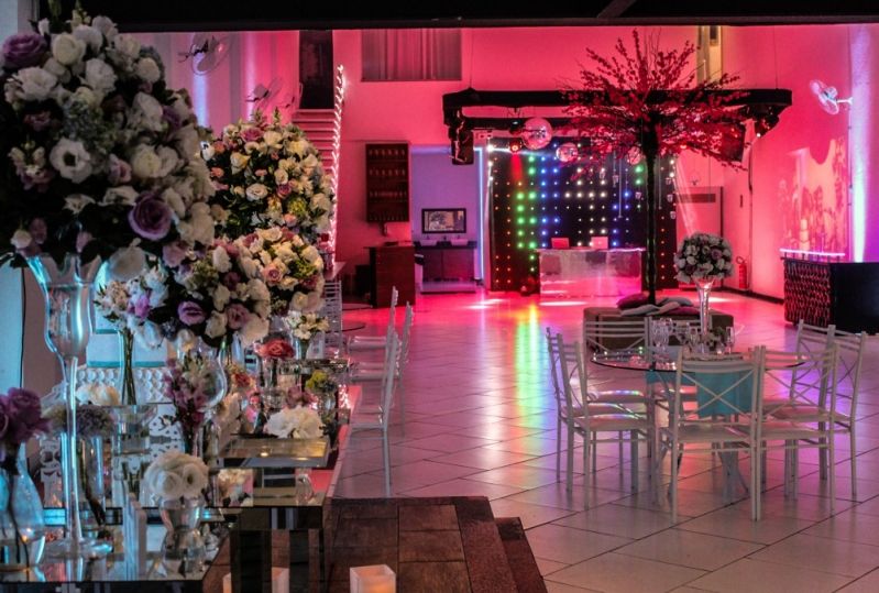 Salão para Festa de Casamento