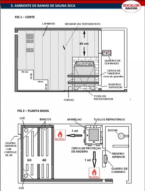 Sauna Seca Pequena