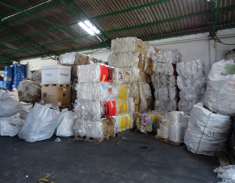 Serviço de Coleta de Material Reciclável em Empresa