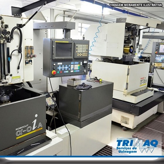 Serviço de Eletroerosão a Fio Fanuc Robocut