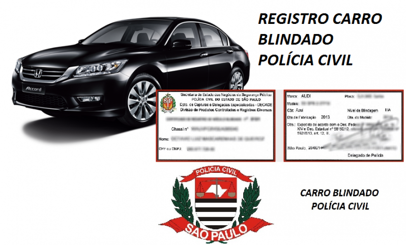 Serviço de Registro para Carros Blindados na Polícia