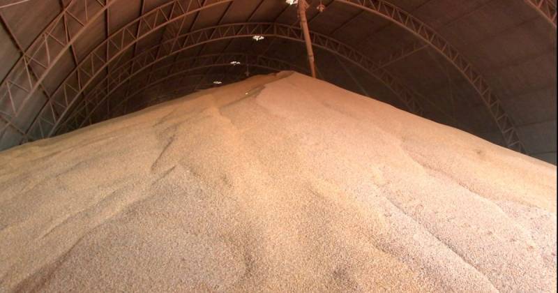 Silo Inflável para Armazenar Açúcar