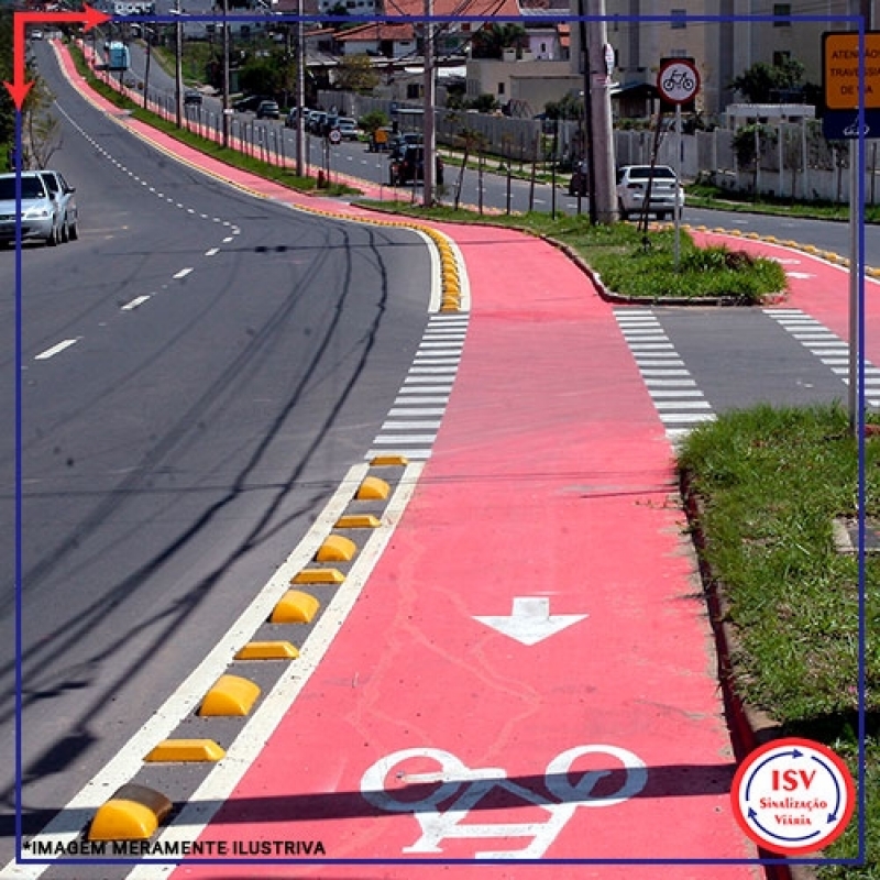 Sinalização de Trânsito Ciclovia