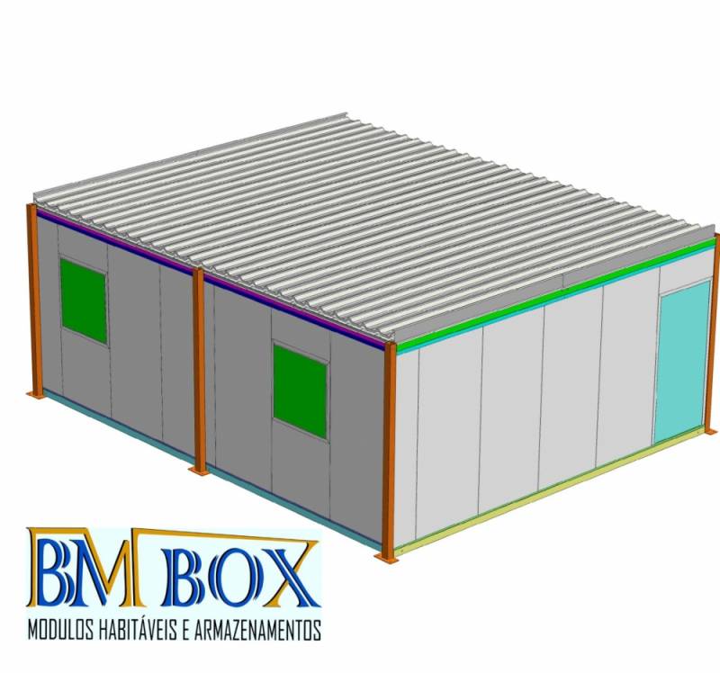 Sistema Construtivo Modular Industrial