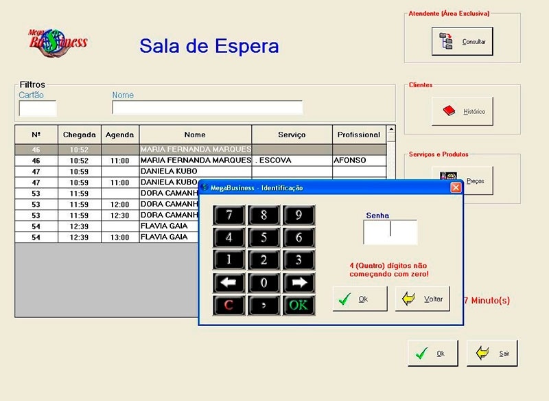 Sistema de Gerenciamento Empresarial para Salão de Beleza