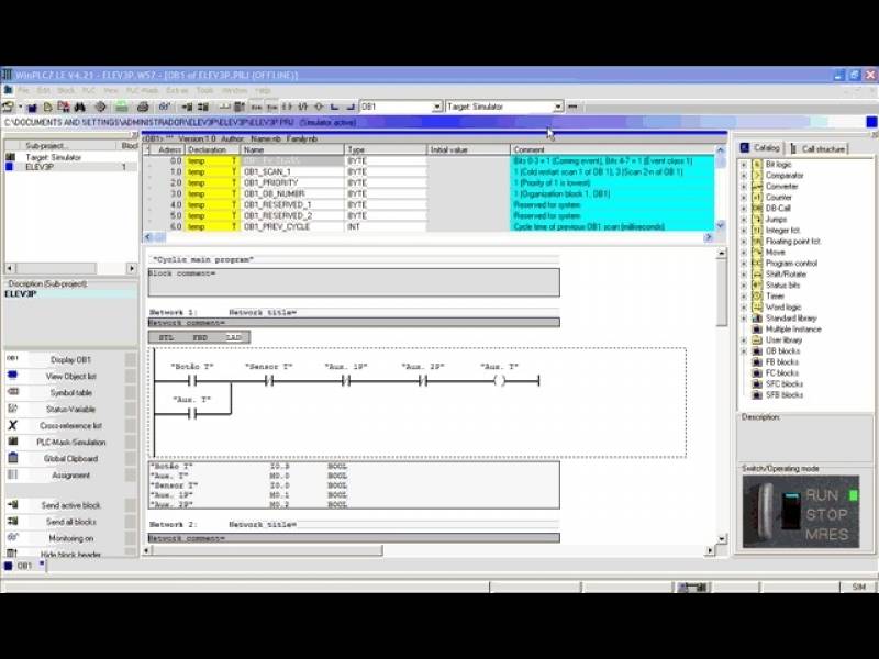 Software de Programação CLP Allen Bradley