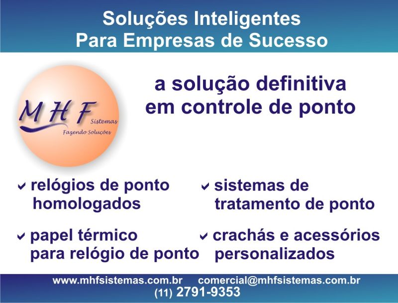 Software para Relógio de Ponto