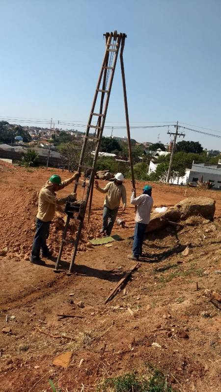 Sondagem a Percussão com Torque