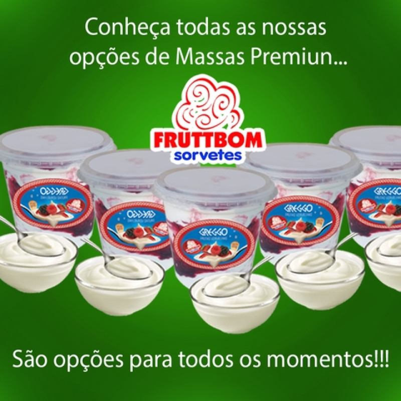 Sorvete Cremoso Fábrica