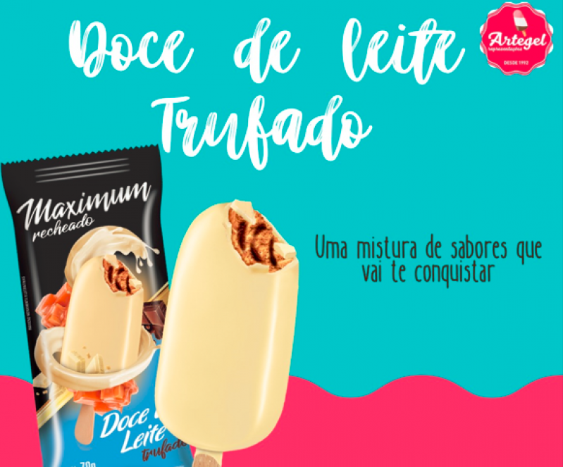 Sorvete Premium de Chocolate