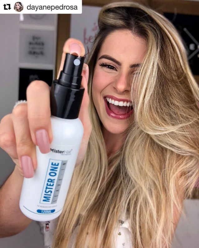 Spray para Cabelo Liso