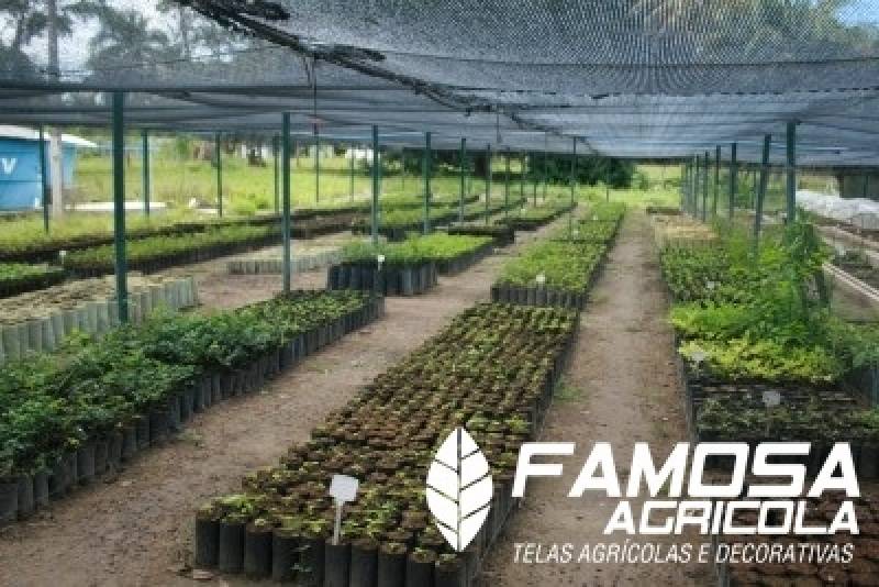 Tela para Estufa Agrícola