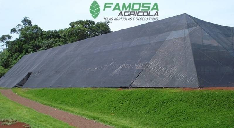 Telas Agrícolas Pretas para Plantação