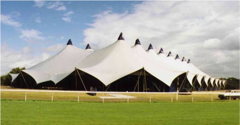 Tenda de Lona Dobrável