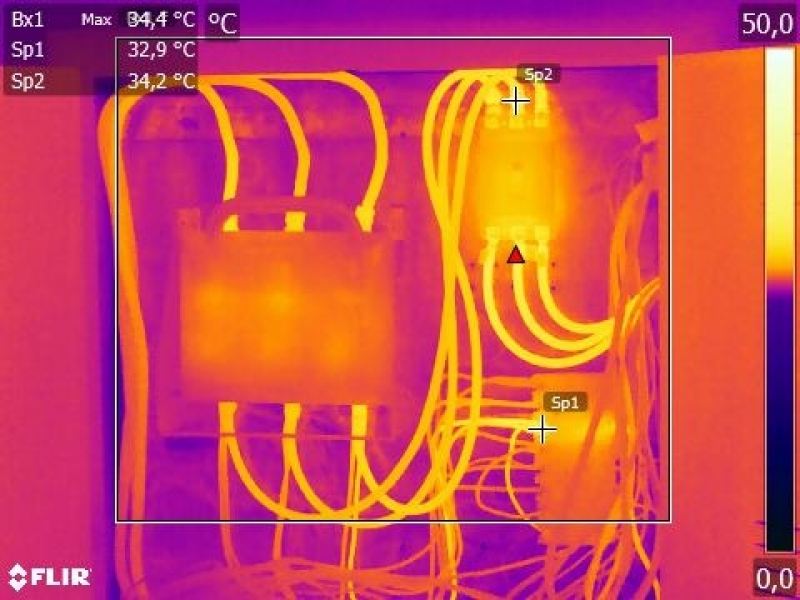 Termografia Quadros Elétricos