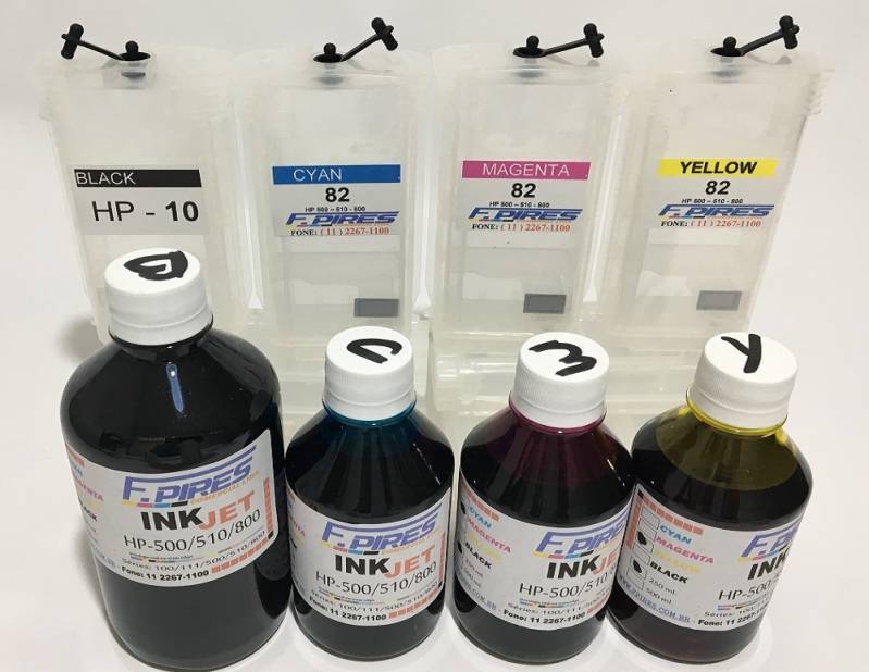 Tinta para Plotter HP 800