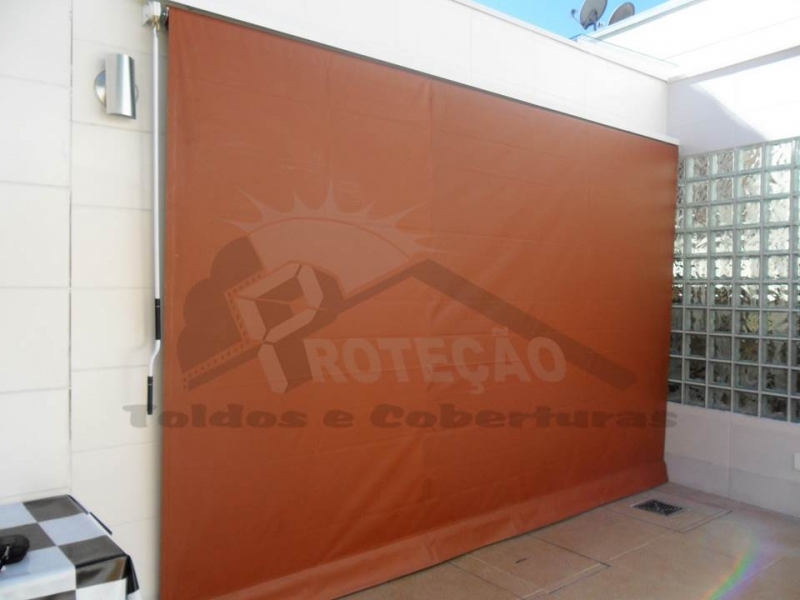 Toldo de Enrolar para Comércio