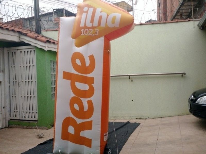 Totem Inflável para Ação Promocional