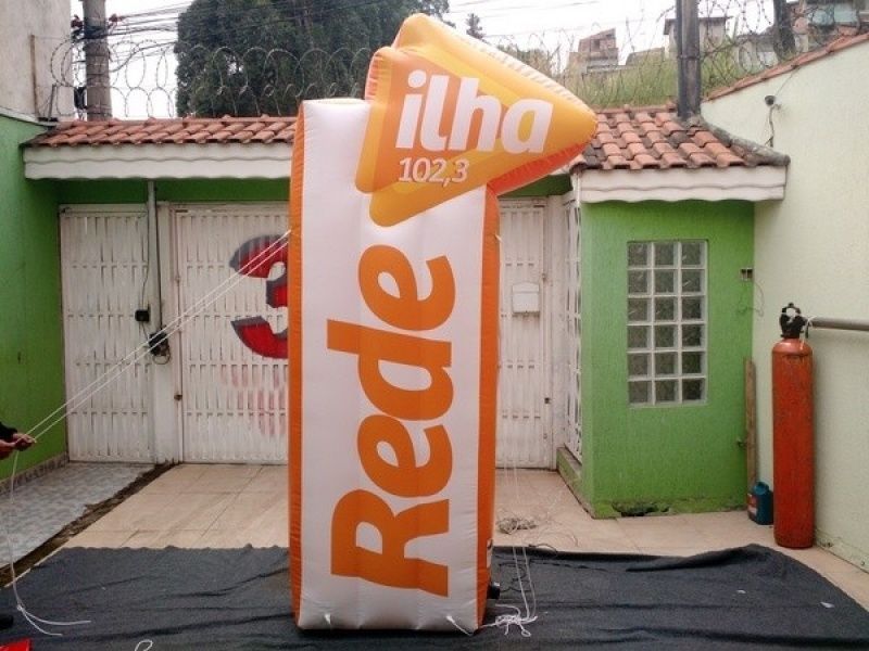 Totem Inflável para Empresa