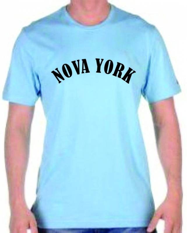 Transfer em Camiseta Preta