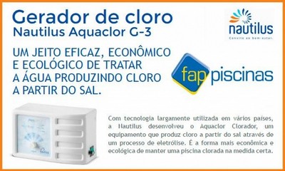 Tratamento com Gerador de Cloro