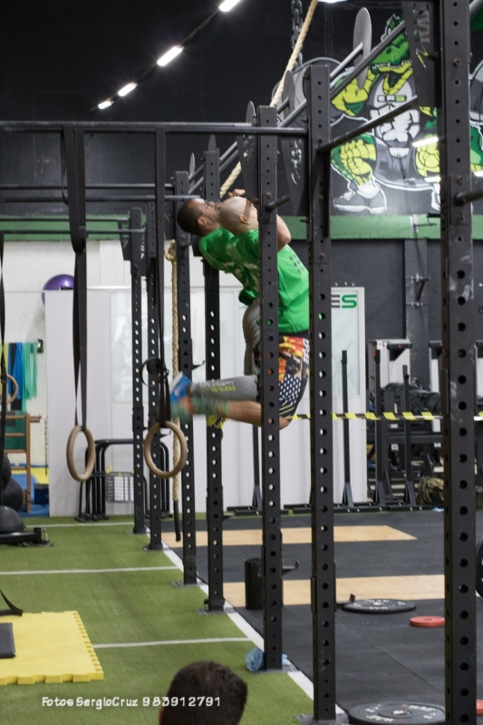 Treino de Crossfit em Duplas