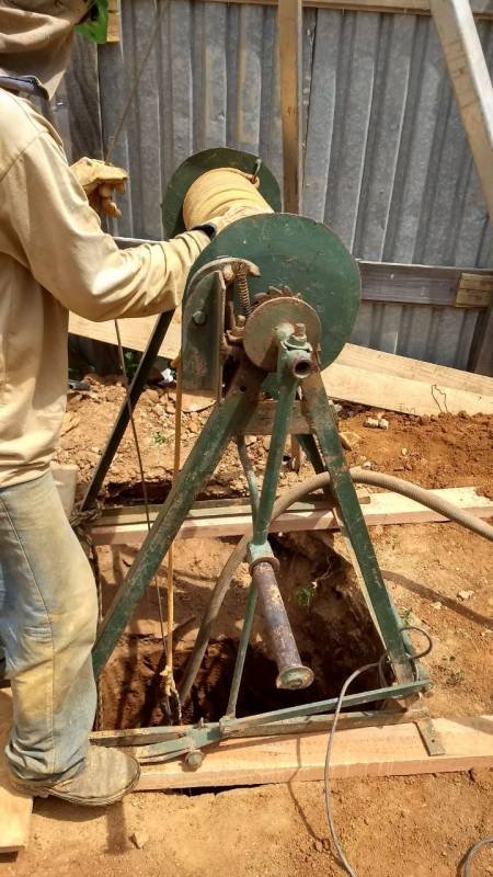 Tubulão a Céu Aberto para Obras