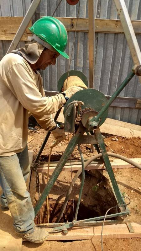 Tubulão Mecanizado em Obras