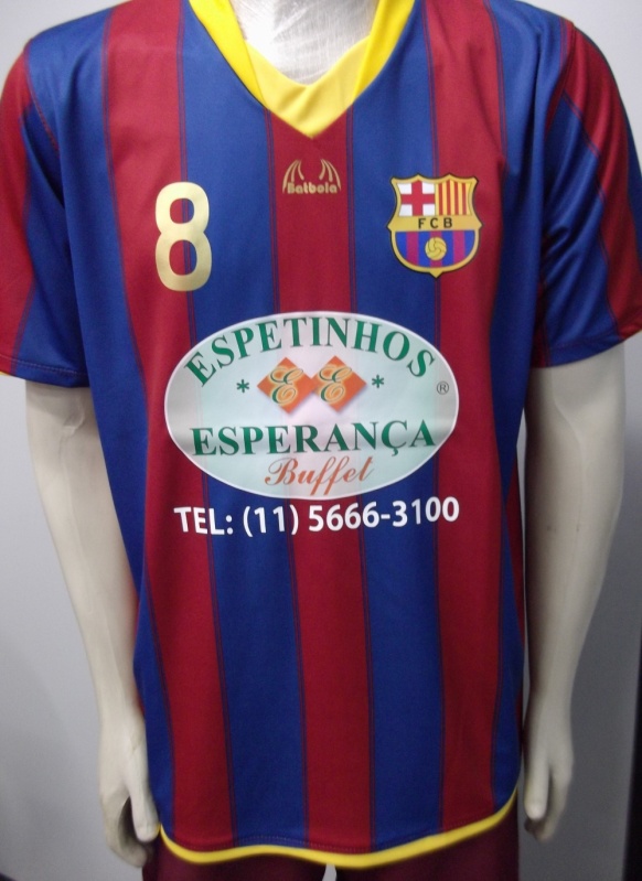 Uniforme de Futebol Infantil Personalizado