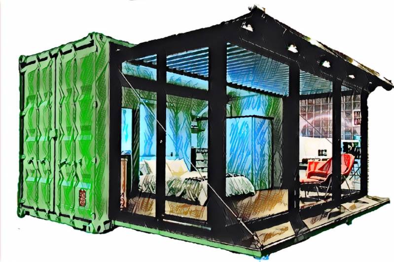 Venda de Container Desmontável para Construção