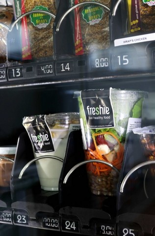 Vending Machine de Lanches Saudáveis