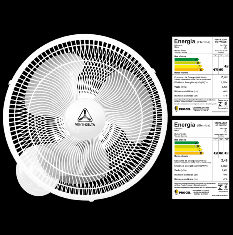 Ventilador de Parede Residencial