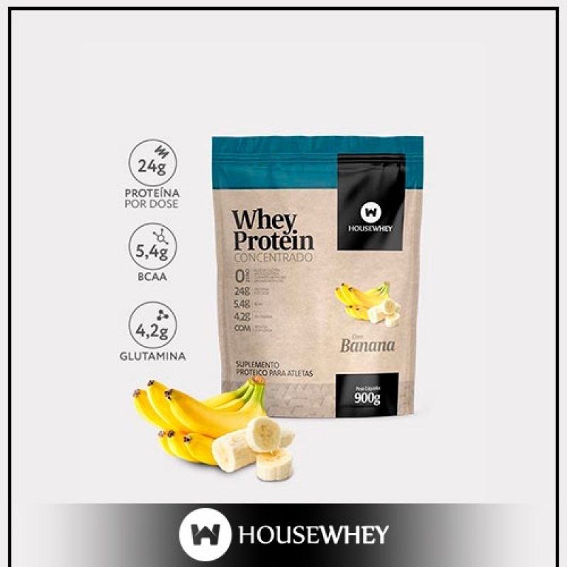 Whey Protein Concentrado e Creatina