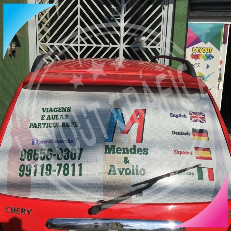 Adesivo Personalizado Loja