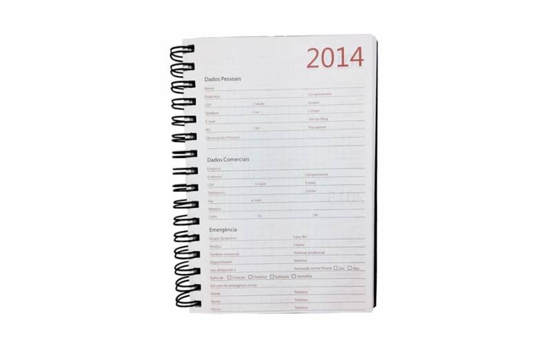 Agendas Brindes Personalizadas