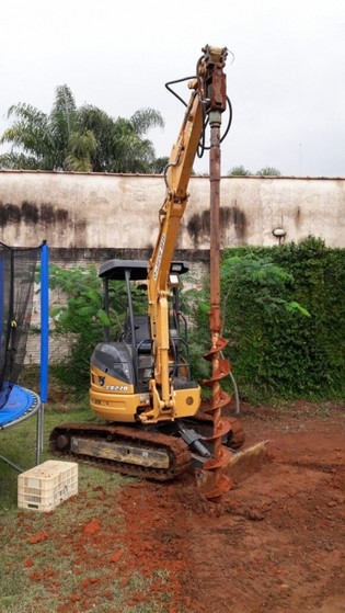 Aluguel de Escavadeira Hidráulica para Construção