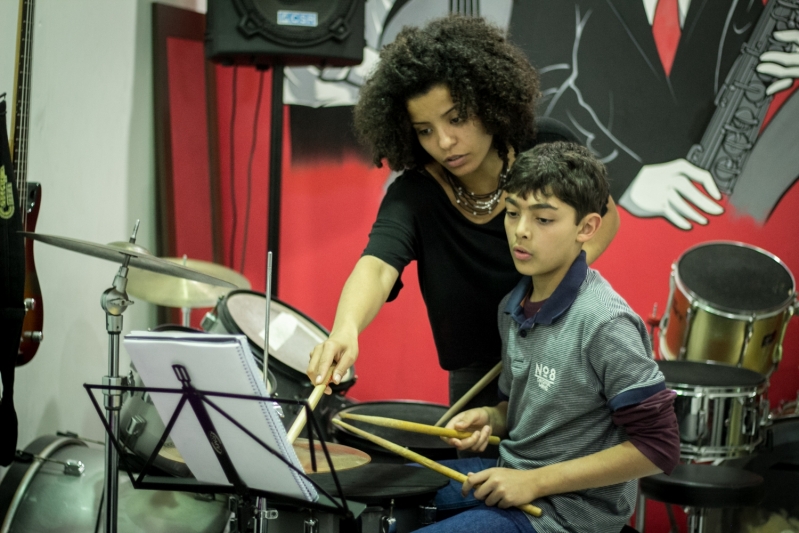 Aula de Bateria em Santana