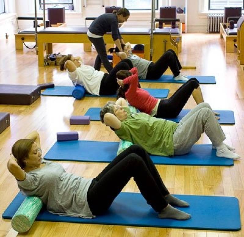 Aula de Pilates