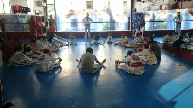 Aula de Taekwondo Faixa Amarela