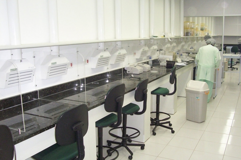 Bancada para Laboratório de Química