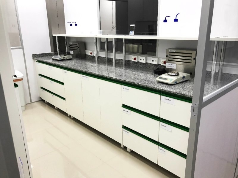 Bancada para Laboratório Químico