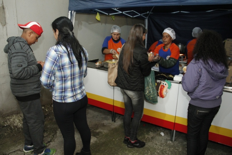 Barraca de Comida para Casamento