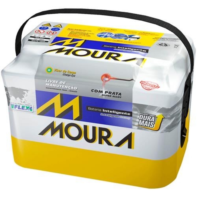 Bateria 60ah Moura