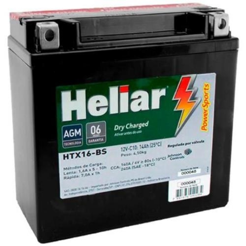 Bateria 90 Amperes Heliar