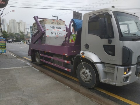 Caçamba Estacionária Construção Civil