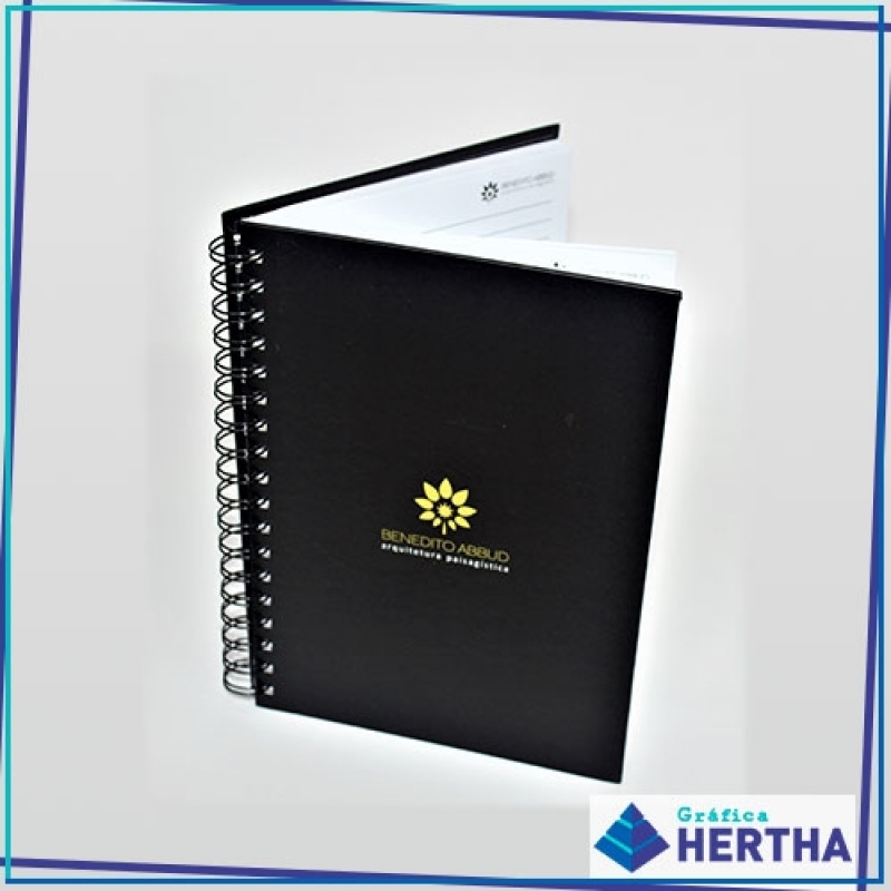 Caderno Personalizado com Logo