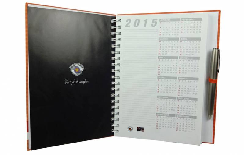 Caderno Promocional para Brindes