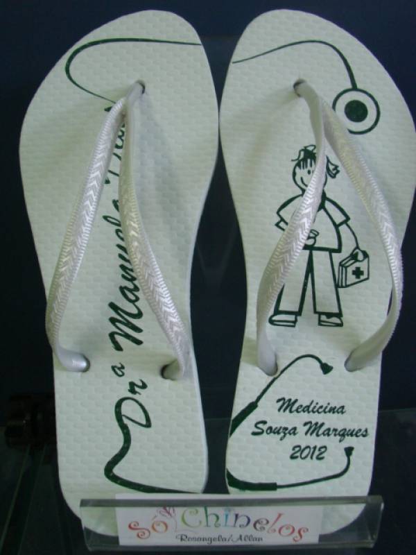 Chinelo para Formatura