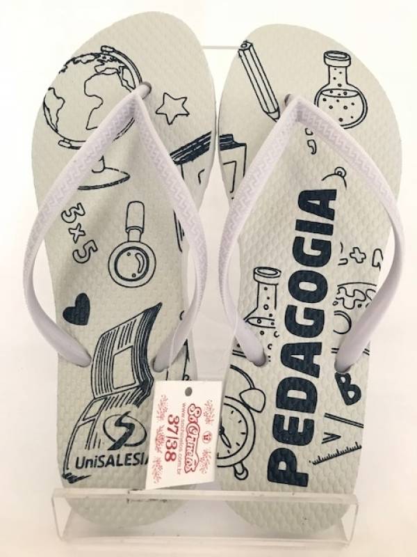 Chinelo Personalizado para Formatura